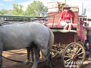 IMG_2929T Cobb & Co coach ride in Longreach